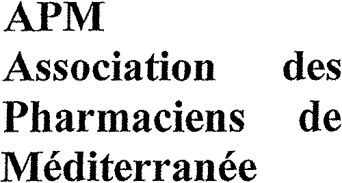 APM Association des Pharmaciens de M diterran e Marques Data INPI